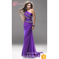 Suzhou Mulheres Roxo Amarelo Vermelho Azul Sexy One Shoulder Plus Size Mermaid Evening Dress Crystal